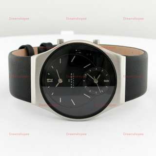 New Skagen 733XLSLB Stainless Steel watch For Unisex Authentic watch 