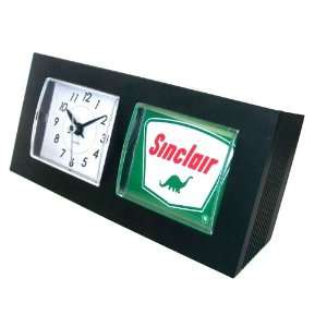  Sinclair Gas Oil Dino sleek table or desk clock 