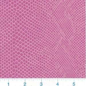  58 Wide Pleather Snakeskin Pink Fabric By The Yard Arts 