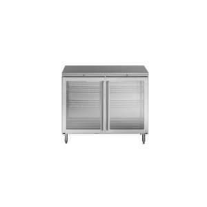  Perlick Stainless Steel 2 section Backbar Storage Cabinet 