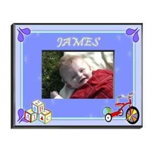  Blocks Personalized Boys Room Frame for a Boy Baby