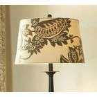 MDS Bloom Embroidered Tapered Drum Lamp Shade   LARGE