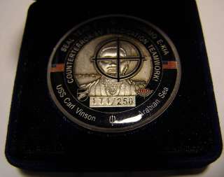 160th SOAR Seal Team 6 USS Carl Vinson Challenge Coin  