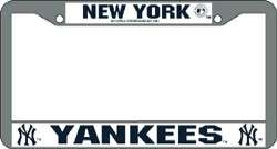 New York Yankees MLB Chrome License Plate Frame  