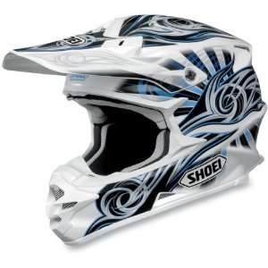  Shoei White/Blue VFX W Illusion Helmet