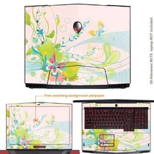  Protective Decal Skin Sticker for Alienware M17X with 17 