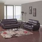 global furniture usa reily bonded leather sofa and loveseat set