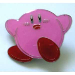  Nintendo Pink Kirby Metal Pin Badge ~Wii~ 