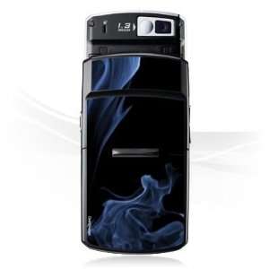  Design Skins for Samsung D800   Smoke Skull Design Folie 