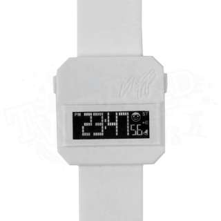 NWT 2012 Neff Digi Digital Wristwatch Watch   White  