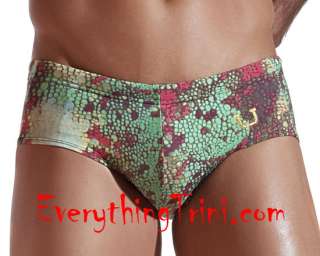 UNICO Reptil Swimwear Brief   79425G 79425G80 79425G 80  