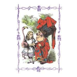 Alice in Wonderland Alice and the Duchess 20x30 poster  
