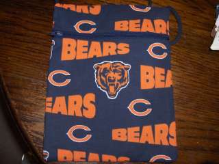 NFL Chicago Bears fabric purse tablet kindle case bag  