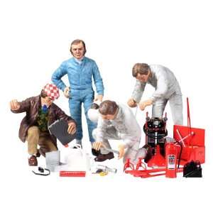  12506 1/12 1970s Motorsports Team Set Toys & Games