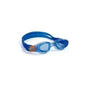  Aqua Sphere Moby Kids Swim Goggles w/ Blue Tint  Blue 