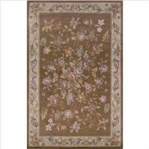  Chantilly Brown Oriental Rug Size 76 x 96 Rectangle 