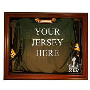   vs. Pittsburgh Steelers Dueling Brown Jersey Display Case Sports