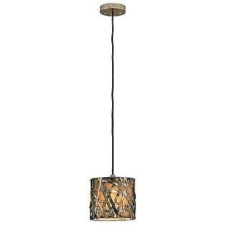   Uttermost Company Alita Champagne, Metal Hanging Shade 14.25 x 22
