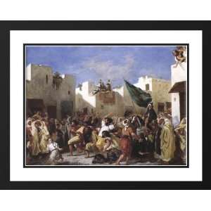   Framed and Double Matted The Fanatics of Tangier