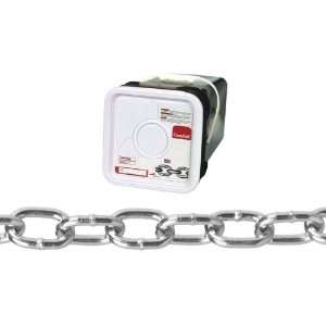 Campbell 0309526 Low Carbon Steel Passing Link Chain in Square Pail in 