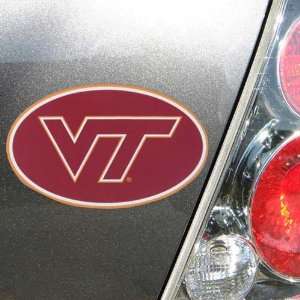  NCAA Virginia Tech Hokies Oval Magnet Automotive
