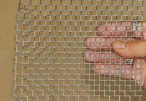 WOVEN WIRE MESH STAINLESS STEEL 4 MESH 6X6 FILTRATION  