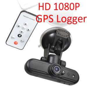HD1080P In Car Dashboard Video Camera DVR w/GPS Tracker  