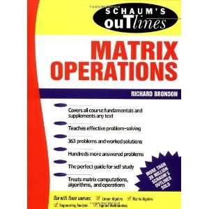  Schaums Outline of Theory and Problems of Matrix 