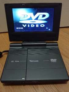 Venturer PVS19377iR Portable DVD player AS IS  Good LCD  