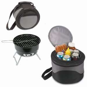  Caliente Cooler Tote with Charcoal Grill Inside Patio 