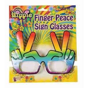  Hippie Hand Peace Sign Sun Glasses 