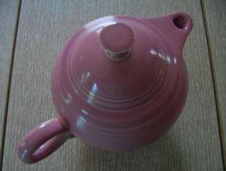 Beautiful Pink or Salmon? FIESTA pitcher/teapot. Super condition 