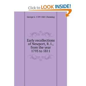  Early recollections of Newport, R. I., from the year 1793 