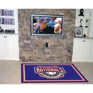 Exclusive By FANMATS MLB   Washington Nationals 5 x 8 Rug  
