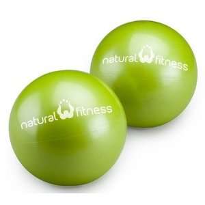   Fitness Pair of Soft Weighted Balls in Moss FSWB2M