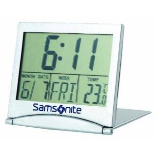 Samsonite Luggage Digital Travel Alarm Clock by Samsonite