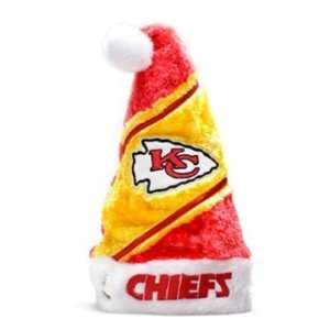  Chiefs Santa Claus Christmas Hat   NFL Football