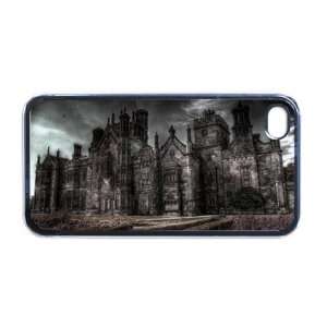  Dark Gothic City Apple RUBBER iPhone 4 or 4s Case / Cover 