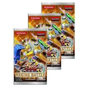  Yu Gi Oh ~ 5DS Raging Battle 3 X Booster Packs Toys 