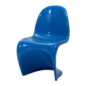  Lexington Modern Verner Panton Style Chair, Blue