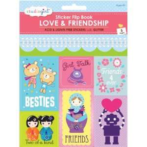 Sticker Book Love & Friendship Arts, Crafts & Sewing