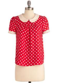 Vintage Polka Top  Modcloth