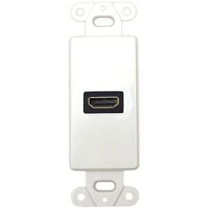    WH D COR WALL PLATE INSERT WITH 90 HDMI(TM) CONNECTOR Electronics