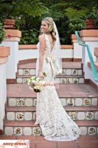   Bridal Wedding Dress Custom Size 4.6.8.10.12.14.16.18.20.22.24.26.28