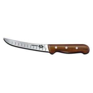 Victorinox 6 Inch Curved Boning Knife, Rosewood Handle  