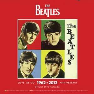  Music Pop Calendars Beatles   12 Month Official   11.7x11 