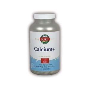  KAL   Calcium +, 200 softgels