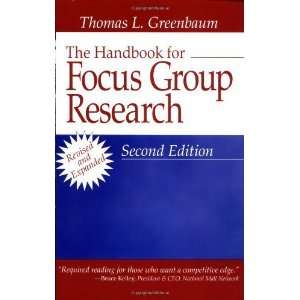  The Handbook for Focus Group Research 2nd Edition 
