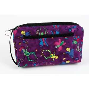   745 pfg Compact Carrying Case Purple Frogs