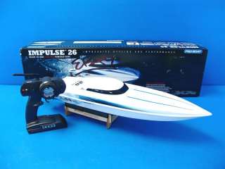 Pro Boat Impulse 26 RTR Deep V EP Electric R/C RC 2.4GHz Spektrum 2.4 